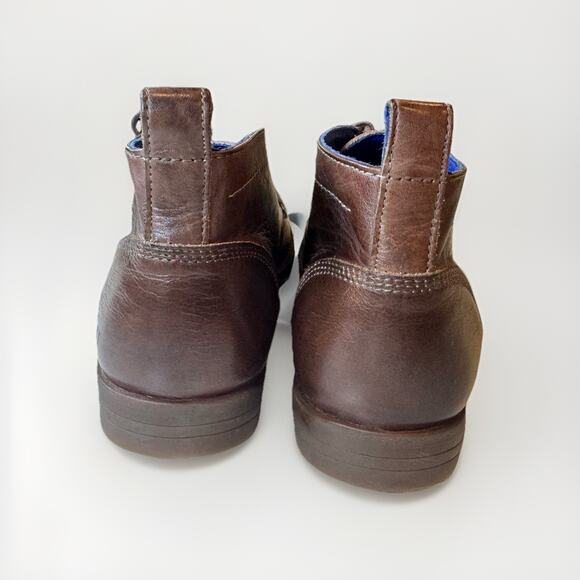 Bed Stu Men\'s Illiad Brown (Teak Rustic) Leather Chukka Boots Size 9 NWOT main image 7